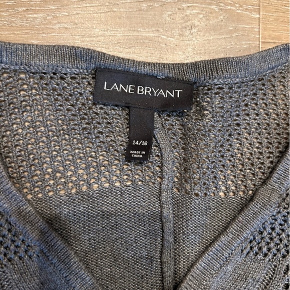 Lane Bryant Cap-Sleeve V-neck Sweater Size 14/16 - Picture 3 of 5